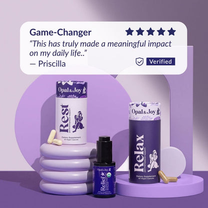 Midlife Reset Bundle | Rest + Relax + Relief
