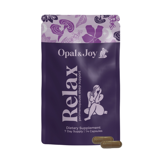 Relax Perimenopause Sleep Support Pouch | 7 Day Pouch